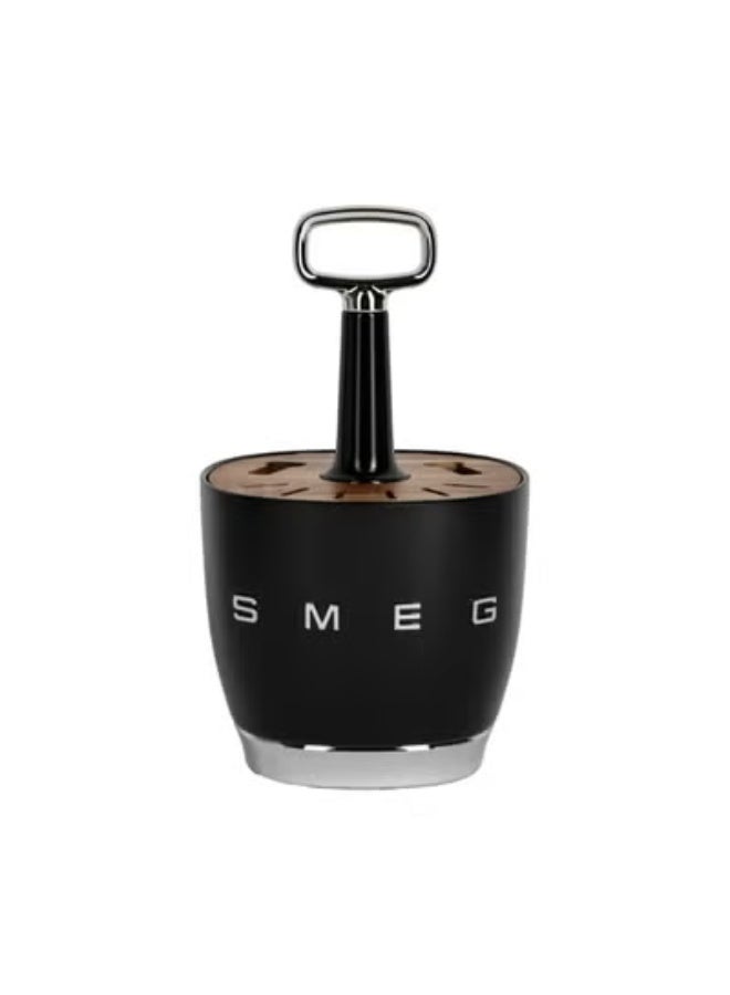 smeg Retro stainless steel kitchen, living room knife, fork and tableware storage - Image 1